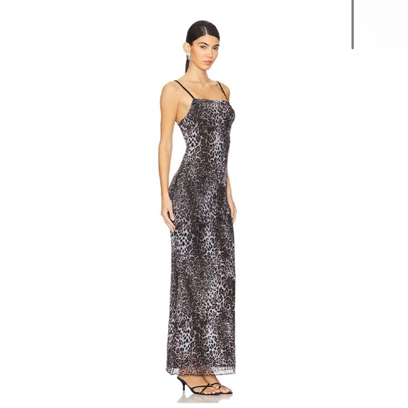 Superdown Leopard Print Maxi Dress - Picture 2 of 3